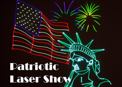 Patriotic Laser Show